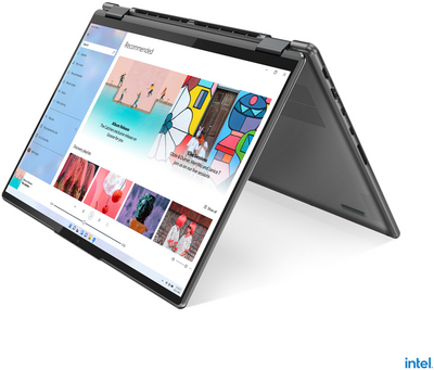 Lenovo Yoga 7 - 16" 2.5K IPS Touch, Core i5-1240P, 16GB, 512GB SSD, Microsoft Windows 11 Home - Viharszürke Átalakítható Laptop 3 év garanciával