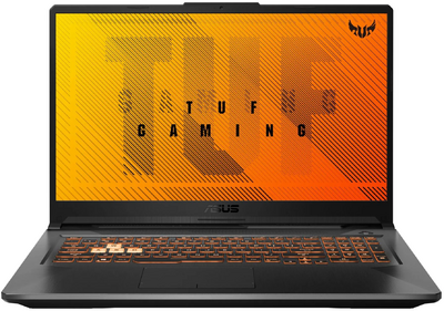 Asus TUF Gaming A17 (FA706IC) - 17,3" FullHD IPS-Level, Ryzen 7-4800H, 8GB, 512GB SSD, nVidia GeForce RTX 3050TI 4GB, DOS - Grafit fekete Gamer Laptop 3 év garanciával