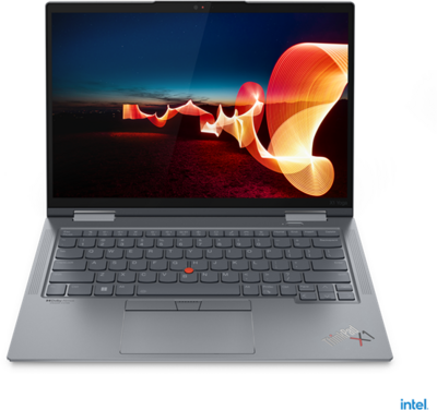 Lenovo ThinkPad X1 Yoga (Gen 7) 2in1 - 14.0" WQUXGA OLED Touch, Core i7-1260P, 16GB, 512GB SSD, Microsoft Windows 11 Professional - Viharszürke Átalakítható Üzleti Laptop 3 év garanciával
