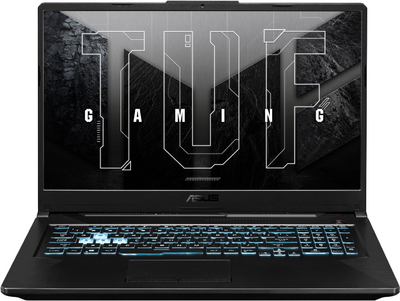 Asus TUF Gaming F17 (FX706HF) - 17.3" FullHD IPS 144Hz, Core i5-11400H, 16GB, 512GB SSD, nVidia GeForce RTX 2050 4GB, DOS - Grafit fekete Gamer Laptop 3 év garanciával
