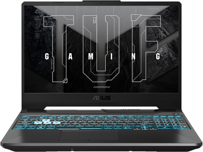 Asus TUF Gaming F15 (FX506HF) - 15.6" FullHD IPS-Level 144Hz, Core i5-11400H, 8GB, 512GB SSD, nVidia GeForce RTX 2050 4GB, DOS - Grafit fekete Gamer Laptop 3 év garanciával