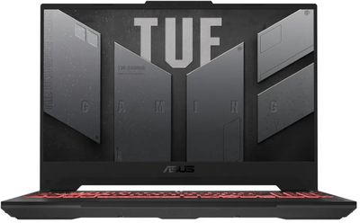 Asus TUF Gaming A15 (FA507NV) - 15.6" FullHD IPS-Level 144Hz, Ryzen 7-7735HS, 16GB, 512GB SSD, nVidia GeForce RTX 4060 8GB, DOS - Jaeger szürke Gamer Laptop 3 év garanciával