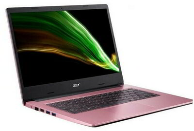 Acer Aspire 1 (A114-33-C34T) - 14.0" FullHD, Celeron N4500, 4GB, 128GB eMMC, Microsoft Windows 10 Home és Office 365 előfizetés - Rózsaszin Laptop