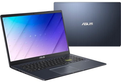 Asus E510 (E510MA) - 15,6" FullHD, Celeron-N4020, 4GB, 128GB EMMC 128GB SSD, Microsoft Windows 11 Home és Office 365 előfizetés - Kék Laptop
