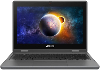 ASUS BR1100 (BR1100FKA) - 11,6" HD Touch, Pentium-N6000, 4GB, 128GB SSD, Microsoft Windows 11 Professional - Sötétszürke Laptop