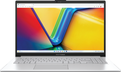 Asus VivoBook GO 15 (E1504GA) - 15,6" FullHD, Core i3-N305, 8GB, 256GB SSD, DOS - Ezüst Laptop