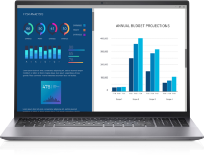 Dell Vostro 16 (5630) - 16" FullHD+ IPS-Level, Core i5-1340P, 8GB, 256GB SSD, Microsoft Windows 11 Professional - Titánszürke Laptop 3 év garanciával