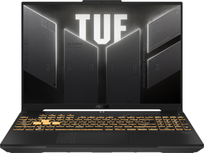 Asus TUF Gaming F16 (FX607JU) - 16" WQXGA IPS-Level, Core i7-13650HX, 16GB, 1TB SSD, nVidia GeForce RTX4050 6GB, Microsoft Windows 11 Home és Office 365 előfizetés - Mecha szürke Gamer Laptop 3 év garanciával (verzió)