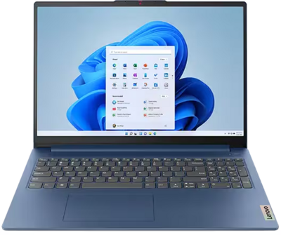 Lenovo IdeaPad 3 - 15.6" FullHD, Core i3-1215U, 8GB, 512GB SSD+ 2TB HDD, Microsoft Windows 11 HomeS - Kék Laptop 3 év garanciával (verzió)