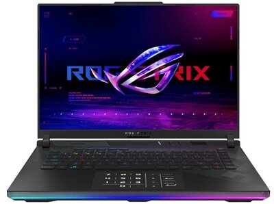 Asus ROG Strix (G634JYR) - 16" WQXGA IPS-Level 144Hz,Core i9-14900HX, 16GB, 1TB SSD, nVidia GeForce RTX 4090 16GB, Microsoft Windows 11 Home - Fekete Gamer Laptop 3 év garanciával