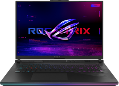 Asus ROG Strix (G834JZR) - 18" WQXGA IPS-Level 144Hz,Core i9-14900HX, 16GB, 1TB SSD, nVidia GeForce RTX 4080 12GB, Microsoft Windows 11 Home - Fekete Gamer Laptop 3 év garanciával