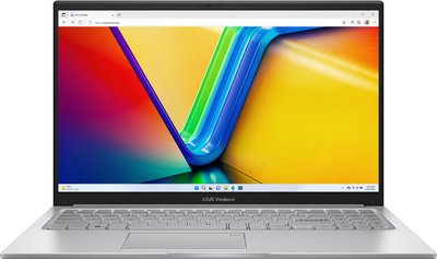 Asus VivoBook 15 (X1504ZA) - 15,6" FullHD, Core i3-1215U, 8GB, 512GB SSD, Microsoft Windows 11 Home - Ezüst Laptop 3 év garanciával