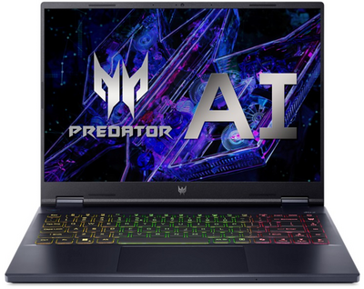 Acer Predator Helios Neo (PHN14-51-777Q) - 14,5" WQXGA IPS 165Hz, Core Ultra 7-155H, 16GB, 1TB SSD, nVidia GeForce RTX 4060 8GB, DOS - Fekete Gamer Laptop 3 év garanciával