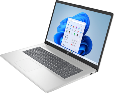 HP 17 (cp2001nh) - 17.3" FullHD IPS, AMD Ryzen 3-7320U, 8GB, 512GB SSD, Microsoft WIndows 11 Home - Ezüst Laptop