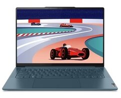 Lenovo Yoga Pro 7 - 14.5" 2.5K IPS, Ryzen 7-8845HS, 16GB, 512GB SSD, DOS - Zöldes kék átalakítható Laptop 3 év garanciával