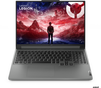 Lenovo Legion Slim 5 - 16" WQXGA 165Hz, Ryzen 7-8845HS, 16GB, 512GB SSD, nVidia GeForce RTX 4060 8GB, DOS - Szürke Gamer Laptop 3 év garanciával