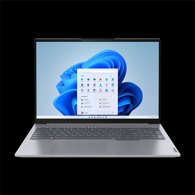 Lenovo ThinkBook 16 (Gen6) - 16" WUXGA IPS, Core i7-13700H, 16GB, 1TB SSD, DOS - Sarkvidéki szürke Üzleti Laptop 3 év garanciával