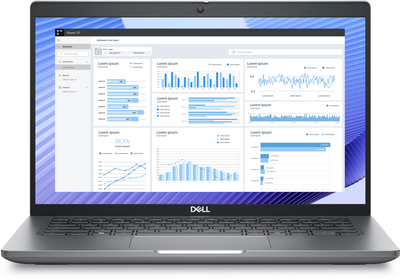 Dell Precision 3490 - 14" FullHD, Core Ultra 7-155H, 32GB, 1TB SSD, nVidia GeForce RTX 500 Ada 4GB, Microsoft Windows 11 Professional - Titánszürke Laptop 3 év garanciával