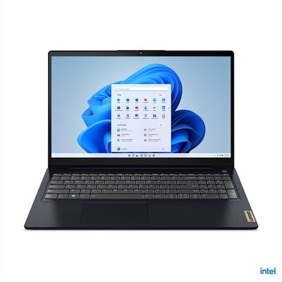 Lenovo IdeaPad 3 - 15.6" FullHD, Core i3-1215U, 8GB, 512GB SSD, Microsoft Windows 11 Home S - Kék Laptop 3 év garanciával