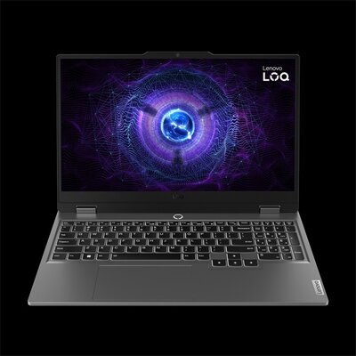 Lenovo LOQ 15 - 15.6" FullHD IPS 144Hz, Core i5-12450HX, 16GB, 1TB SSD, nVidia GeForce RTX 4050 6GB, DOS - Szürke Gamer Laptop 3 év garanciával