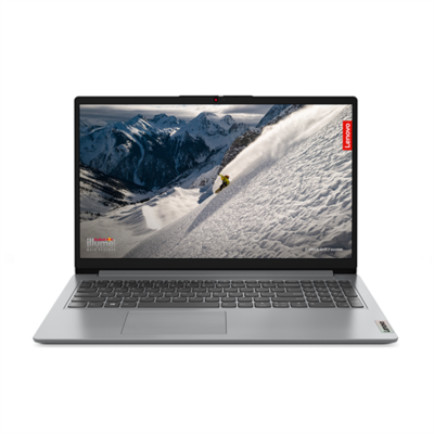 Lenovo IdeaPad 1 82QD00HKHV - 15.6" FullHD, Core i3-1215U, 8GB, 512GB SSD, DOS - Felhőszürke Laptop