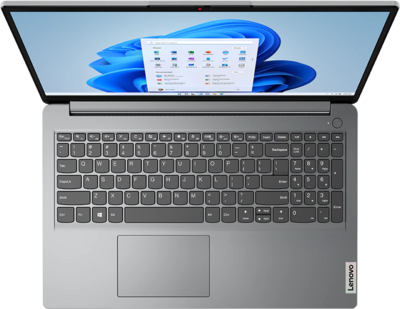 Lenovo IdeaPad 1 - 15.6" FullHD, Core i3-1215U, 8GB, 512GB SSD, DOS - Felhőszürke Laptop