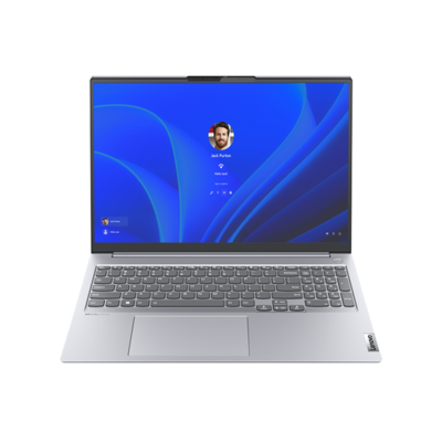 Lenovo ThinkBook 16 (Gen6) - 16" WUXGA IPS, Core i5-1335U, 16GB, 512GB SSD, DOS - Sarkvidéki szürke Üzleti Laptop 3 év garanciával