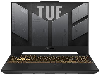 Asus TUF Gaming F15 (FX507ZC4) - 15.6" FullHD IPS-Level 144Hz, Core i5-12500H, 8GB, 512GB SSD, nVidia GeForce RTX3050 4GB, Microsoft Windows 11 Home - Jaeger szürke Gamer Laptop 3 év garanciával