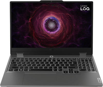 Lenovo LOQ 15 - 15.6" FullHD, Ryzen 7-7435HS, 24GB, 1TB SSD, nVidia GeForce RTX 4070 8GB, DOS - Szürke Gamer Laptop 3 év garanciával