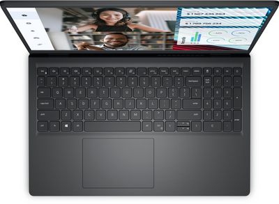 Dell Vostro 15 (3520) - 15,6" FullHD, Core i3-1215U, 8GB, 1TB SSD, Microsoft Windows 11 Home - Fekete Üzleti Laptop 3 év garanciával (verzió)