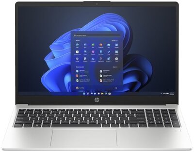 HP 250 G10 - 15.6" FullHD, Core i5-1334U, 16GB, 512GB SSD, DOS - Ezüst Üzleti Laptop 3 év garanciával