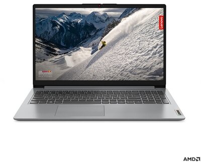 Lenovo IdeaPad 1 - 15.6" FullHD, Ryzen 5-5500U, 16GB, 512GB SSD, DOS - Felhőszürke Laptop