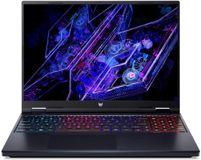 Acer Predator Helios Neo (PHN16-72-55ZZ) - 16" WQXGA, Core i5-14450HX, 32GB, 512GB SSD, nVidia GeForce RTX 4050 6GB, DOS - Fekete Gamer Laptop 3 év garanciával