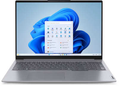 Lenovo ThinkBook 16 (Gen7) - 16" WUXGA, Core Ultra 7-155H, 32GB, 1TB SSD, DOS - Sarkvidéki szürke Üzleti Laptop 3 év garanciával