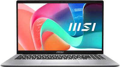 MSI Modern 15 F13MG-060 9S7-15S122-060 - 15,6" FullHD, Core i5-1335U, 16GB, 512GB SSD, DOS - Ezüst Laptop