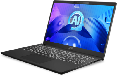 MSI Modern 15 C1MG-9S7-15H551-075 - 15,6" FullHD, Intel Ultra 5-125H, 16GB, 512GB SSD, DOS - Fekete Laptop 3 év garanciával