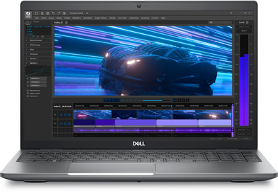 Dell Precision 3591 N101P3591EMEA_VP - 15,6" FullHD, Core Ultra 7-155H, 16GB, 512GB SSD, nVidia GeForce RTX 500 Ada 4GB, Microsoft Windows 11 Professional - Titánszürke Laptop 3 év garanciával