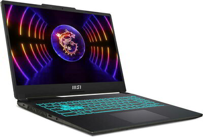 MSI Cyborg 15 9S7-15K111-1816 - 15,6" FullHD, Core i7-13620H, 16GB, 512GB SSD, 4060 8GB, DOS - Fekete Üzleti Laptop 3 év garanciával