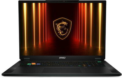MSI Titan 18 HX A14V 9S7-1824A5-621 DE - 18" UHD+, Core Ultra 9-275HX, 64GB, 4TB SSD, nVidia GeForce RTX 5090 24GB, Microsoft Windows 11 Professional - Fekete Gamer Laptop 3 év garanciával