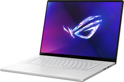 Asus ROG Zephyrus G16 GU605CW-QR086W - 16" WQXGA OLED 240Hz, Core Ultra 9-285H, 64GB, 2TB SSD, nVidia GeForce RTX 5080 16GB, Microsoft Windows 11 Home - Fehér Gamer Laptop 3 év garanciával