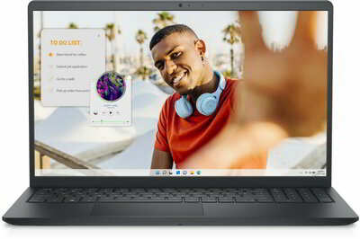 Dell Inspiron 15 (3535) 3535_378616 - 15.6", Ryzen 5-7530U, 16GB, 512GB SSD, DOS - Fekete Laptop 3 év garanciával