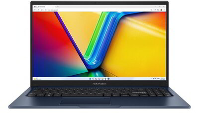 Asus VivoBook 15 X1504VA-BQ1360W - 15,6" FullHD, Core i3-1315U, 8GB, 512GB SSD, Microsoft Windows 11 Home - Kék Laptop 3 év garanciával