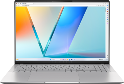 Asus VivoBook S16 OLED M5606KA-RI046W - 16" 3K, Ryzen AI 7 -350, 16GB, 1TB SSD, Microsoft Windows 11 Home - Ezüst Laptop 3 év garanciával