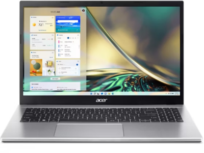 Acer Aspire 3 A315-59-59U6 - 15.6" FullHD, Core i5-1235U, 16GB, 512GB SSD, Microsoft Windows 11 Home - Ezüst Laptop 3 év garanciával