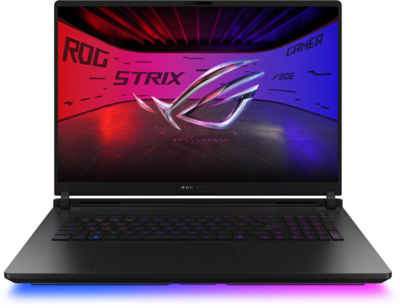 Asus ROG Strix Scar 18 G835LX-SA012W - 18" 2.5K Mini LED, Core Ultra 9-275HX, 64GB, 4TB SSD, nVidia GeForce RTX5090 24GB, Microsoft Windows 11 Home - Fekete Gamer Laptop 3 év garanciával