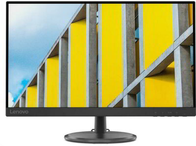 Lenovo ThinkVision Lenovo D27-45 Monitor (67A5KAC6EU) - 27" WLED 1920X1080,16:9, 3000:1, 250cd/m2, 4ms, HDMI,VGA, VESA 2 év garancia, Fekete színben