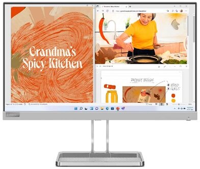 Lenovo ThinkVision L22I-40 Monitor (67AEKACBEU) - 21.5" WLED 1920X1080,16:9, 1000:1, 250cd/m2, 4ms, HDMI,VGA, VESA 3 év garancia, Fehér színben