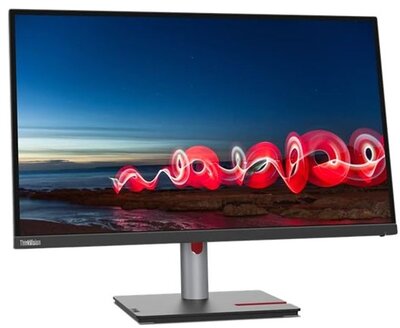 Lenovo ThinkVision T27I-30 Monitor (63A4MAT1EU) - 27" FHD, 1000:1, 300cd/m2, 4ms, HDMI, DisplayPort, VESA, 3 év garancia, Fekete színben