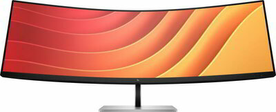 HP E45c G5 DQHD ívelt monitor (6N4C1E9) - 44.5" WLED 5120x1440 ,32:9, 1500:1, 400cd/m2, 3ms, HDMI,DP, VESA USB-C konferenciamonitor 3 év garancia, Fekete színben
