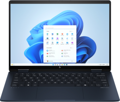 HP Envy 2 in 1 14 AY7L3EA - 14" 3K Touch, Core Ultra 5-125U, 16GB, 1TB SSD, Microsoft Windows 11 Home - Ezüst Laptop 3 év garanciával